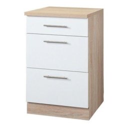 wiho Küchen Unterschrank Montana 50 cm breit mit 2 Auszügen