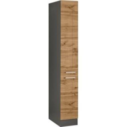 HELD MÖBEL Apothekerschrank Stockholm, Breite 30 cm hochwertige MDF-Fronten, 200 cm hoch, viel Stauraum