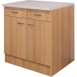 Flex-Well Unterschrank Nano (B x H x T) 80 x 85/86 x 60 cm, für viel Stauraum