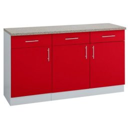 wiho Küchen Unterschrank Kiel 150 cm breit