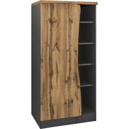 HELD MÖBEL Midischrank Bruneck Vorratsschrank >>Bruneck<< 90 cm breit, hochwertige MDF-Fronten