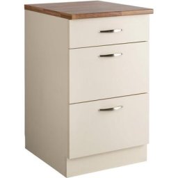 wiho Küchen Unterschrank Peru Breite 50 cm, mit 3 Schubladen