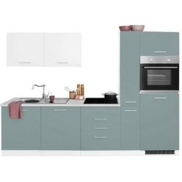 HELD MÖBEL Küchenzeile Visby, ohne E-Geräte, Breite 270 cm für Kühlschrank und Geschirrspüler