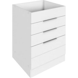 HELD MÖBEL Kochfeldumbauschrank Luhe 60 cm breit, hochwertige MDF-Fronten mit waagerechter Lisene
