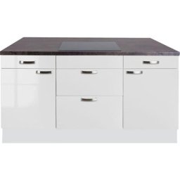 OPTIFIT Kochinsel Cara, Vollauszüge und Soft-Close-Funktion, Stellbreite 160 x 95 cm
