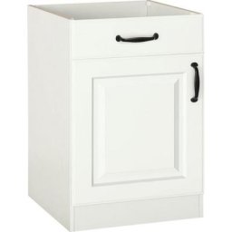 wiho Küchen Unterschrank Erla 60 cm breit mit Kassettenfront, ohne Arbeitsplatte