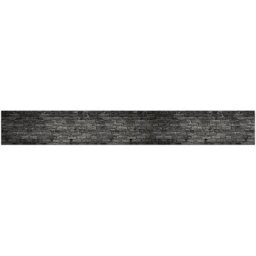MySpotti Küchenrückwand fixy Nero, (1-tlg), selbstklebende und flexible Küchenrückwand-Folie