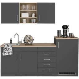 HELD MÖBEL Küche Mali, Breite 210 cm, mit E-Geräten