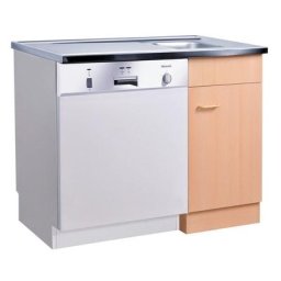 HELD MÖBEL Spülenschrank Elster Spülzentrum für Geschirrspüler, ohne Front B/H/T: ca. 100/85/60 cm