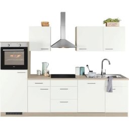 wiho Küchen Küchenzeile Zell, ohne E-Geräte, Breite 280 cm