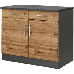 HELD MÖBEL Unterschrank Stockholm, Breite 100 cm hochwertige MDF-Fronten