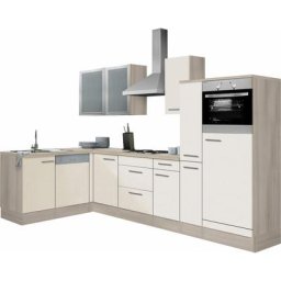OPTIFIT Winkelküche Kalmar, ohne E-Geräte, Stellbreite 300 x 175 cm