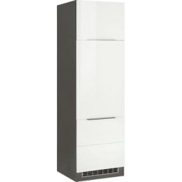 HELD MÖBEL Kühlumbauschrank Brindisi 60 cm breit, 200 cm hoch, hochwertige MDF Fronten