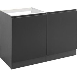 HELD MÖBEL Spülenschrank Bruneck >>Bruneck<< 120 cm breit, für viel Stauraum, hochwertige MDF-Fronten