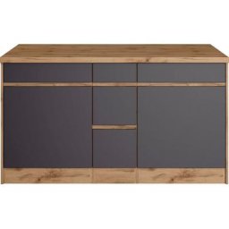 HELD MÖBEL Unterschrank Riesa Breite 153 cm, MDF-Fronten