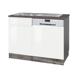 HELD MÖBEL Spülenschrank Virginia 110 cm breit, inklusive Einbauspüle