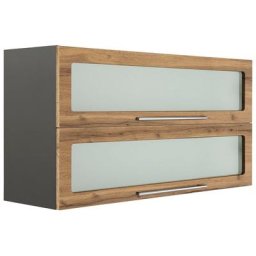HELD MÖBEL Glashängeschrank Samos mit 2 Klappen