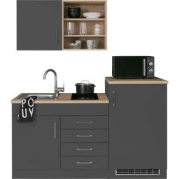 HELD MÖBEL Küche Mali, Breite 160 cm, mit E-Geräten