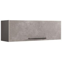 HELD MÖBEL Klapphängeschrank Tulsa 100 cm breit, mit 1 Klappe, schwarzer Metallgriff, MDF Front