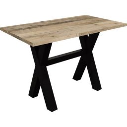 Mäusbacher Bartisch, Gestell in X-Form (Breite 120, 140 oder 160 cm)