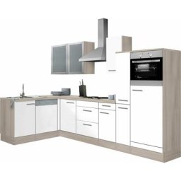 OPTIFIT Winkelküche Kalmar, ohne E-Geräte, Stellbreite 300 x 175 cm