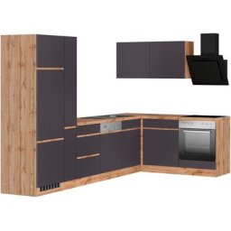 HELD MÖBEL Küche Riesa, Stellbreite 240x270 cm, wahlweise mit oder ohne E-Geräte