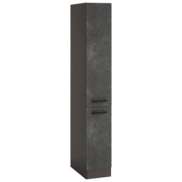 HELD MÖBEL Apothekerschrank Tulsa 30 cm breit, 200 cm hoch, mit 2 Auszügen, Metallgriff, MDF Front