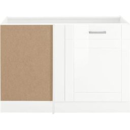 HELD MÖBEL Eckunterschrank Tinnum 120 cm breit, MDF-Fronten, Metallgriffe, 1 Tür
