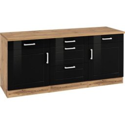HELD MÖBEL Unterschrank Tinnum 180 cm breit, Metallgriffe, MDF Fronten, 3 Schubkästen, 2 Auszüge