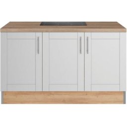 OPTIFIT Küche Ahus, 150 x 95 cm breit, Soft Close Funktion, MDF Fronten