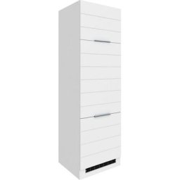HELD MÖBEL Kühlumbauschrank Luhe 60 cm breit, hochwertige MDF-Fronten mit waagerechter Lisene