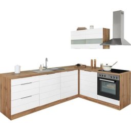 HELD MÖBEL Küche Luhe, Stellbreite 240x180 cm, wahlweise mit oder ohne E-Geräten, MDF-Fronten