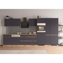 HELD MÖBEL Küche Riesa, Stellbreite 390 cm, ohne E-Geräte