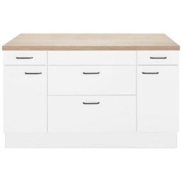 OPTIFIT Kochinsel Elga, ohne E-Geräte, mit Soft-Close-Funktion, Stellbreite 160 x 95 cm