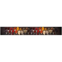 MySpotti Küchenrückwand fixy Piccante, (1-tlg), selbstklebende und flexible Küchenrückwand-Folie