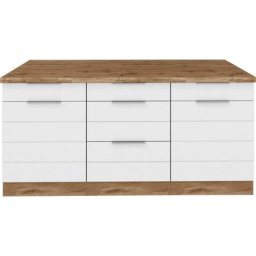 HELD MÖBEL Unterschrank Luhe 180 cm breit, für viel Stauraum, MDF-Fronten mit waagerechter Lisene