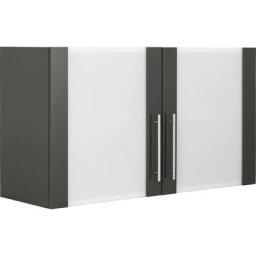 wiho Küchen Glashängeschrank Cali Front mit Glaseinsatz