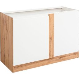 HELD MÖBEL Eckunterschrank Bruneck >>Bruneck<< 120 cm breit, für viel Stauraum, hochwertige MDF-Fronten