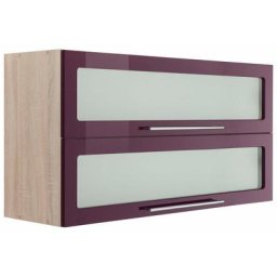 HELD MÖBEL Glashängeschrank Samos mit 2 Klappen
