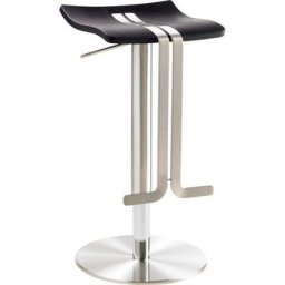 Mayer Sitzmöbel Barhocker Bar- und Tresenhocker myWAVE, Gestell Chrom gebürstet Edelstahllook