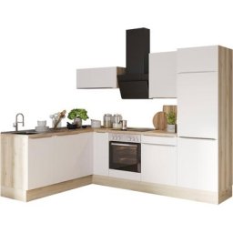 OPTIFIT Winkelküche Aken, ohne E-Geräte, Stellbreite 200 x 270 cm