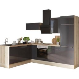 OPTIFIT Winkelküche Aken, ohne E-Geräte, Stellbreite 200 x 270 cm