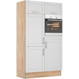 OPTIFIT Küche Ahus, 120 cm breit, ohne E-Geräte, Soft Close Funktion, MDF Fronten