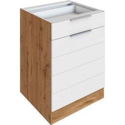 HELD MÖBEL Unterschrank Luhe 60 cm breit, hochwertige MDF-Fronten mit waagerechter Lisene