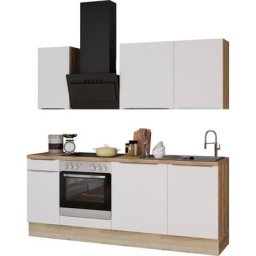 OPTIFIT Küchenzeile Aken, ohne E-Geräte, Breite 210 cm