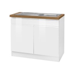 HELD MÖBEL Spülenschrank Virginia 100 cm breit, inklusive Einbauspüle