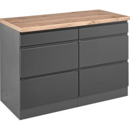 HELD MÖBEL Unterschrank Bruneck >>Bruneck<< 120 cm breit, für viel Stauraum, hochwertige MDF-Fronten