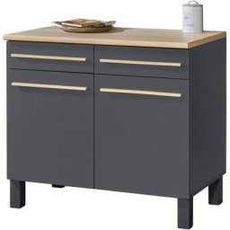 BASIC by Balculina Unterschrank Bilberry Breite 100 cm