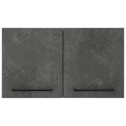HELD MÖBEL Hängeschrank Tulsa 100 cm breit, 57 cm hoch, 2 Türen, schwarzer Metallgriff, MDF Front