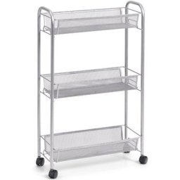 Zeller Present Rollwagen Mesh, mit drei Ablagekörbe, Höhe 70,5 cm